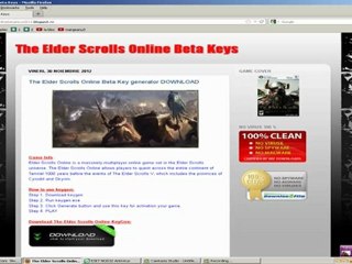 The Elder Scrolls Online Beta Keys [New 2013]