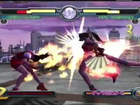 The King of Fighters Maximum Impact Maniax - Athena Playthrough