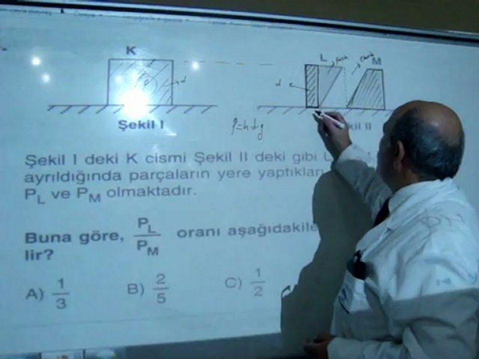 UĞUR DERSHANESİ  11.SINIF GBS-2 FİZİK 4 VİDEO ÇÖZÜMÜ