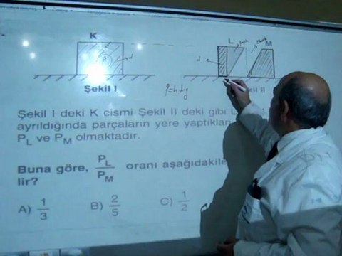 UĞUR DERSHANESİ 11.SINIF GBS-2 FİZİK 4 VİDEO ÇÖZÜMÜ