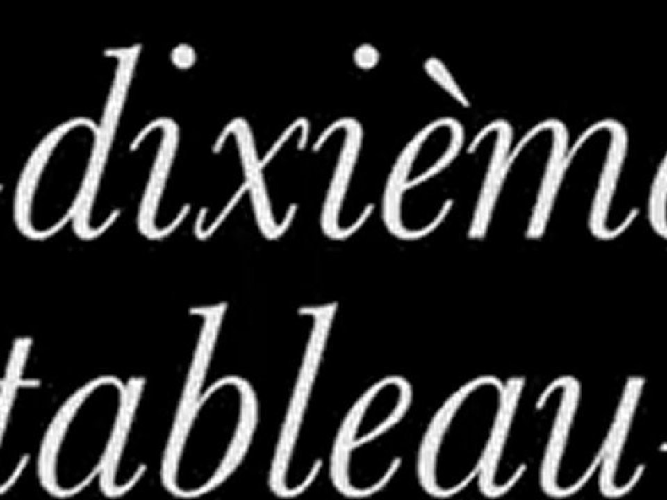 "Contemplations" - Dixième tableau