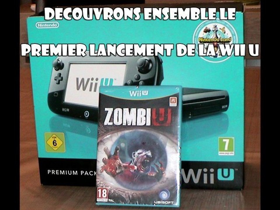 Decouverte Nintendo Wii U, les premiers pas
