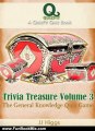 Fun Book Review: Trivia Treasure Volume 3: The General Knowledge Quiz Game (QuizFit Trivia Games, Quiz Books & Fun Facts) by JJ Higgs
