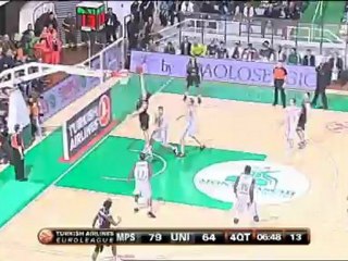 Eurolega - Montepaschi Siena 91-72 Unicaja Malaga