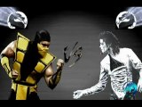 Michael Jackson  VS  Scorpion  Mortal Kombat !!! ANIMACIÓN !!!