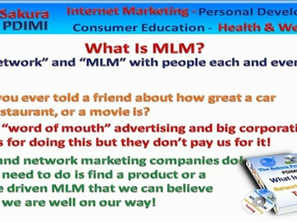 What Is MLM Part 2