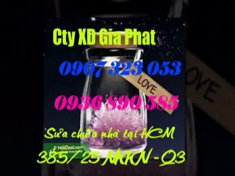 Cty sửa nhà cũ,chống thấm tại quận 1 call 0907 323 053