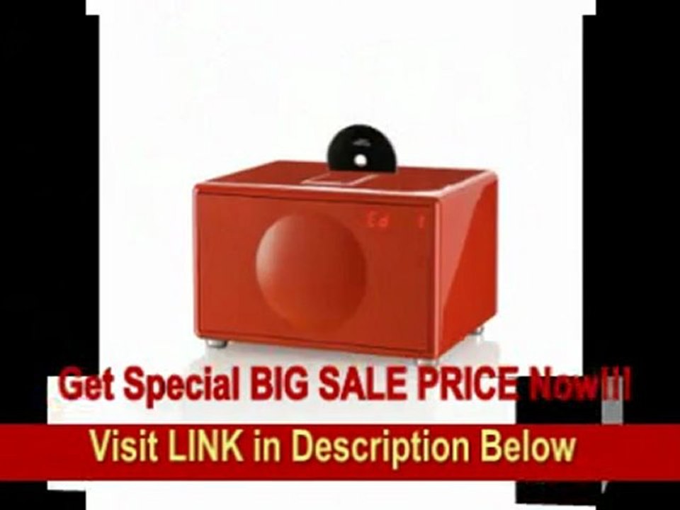 [FOR SALE] Geneva All-in-One Stereo for CD, iPod, iPhone, Radioe, Radio, Line-in - Large (Red)