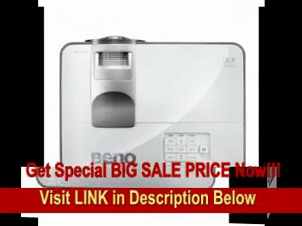 [SPECIAL DISCOUNT] BenQ MW814ST 2500 Lumen WXGA Short Throw 3D DLP Projector