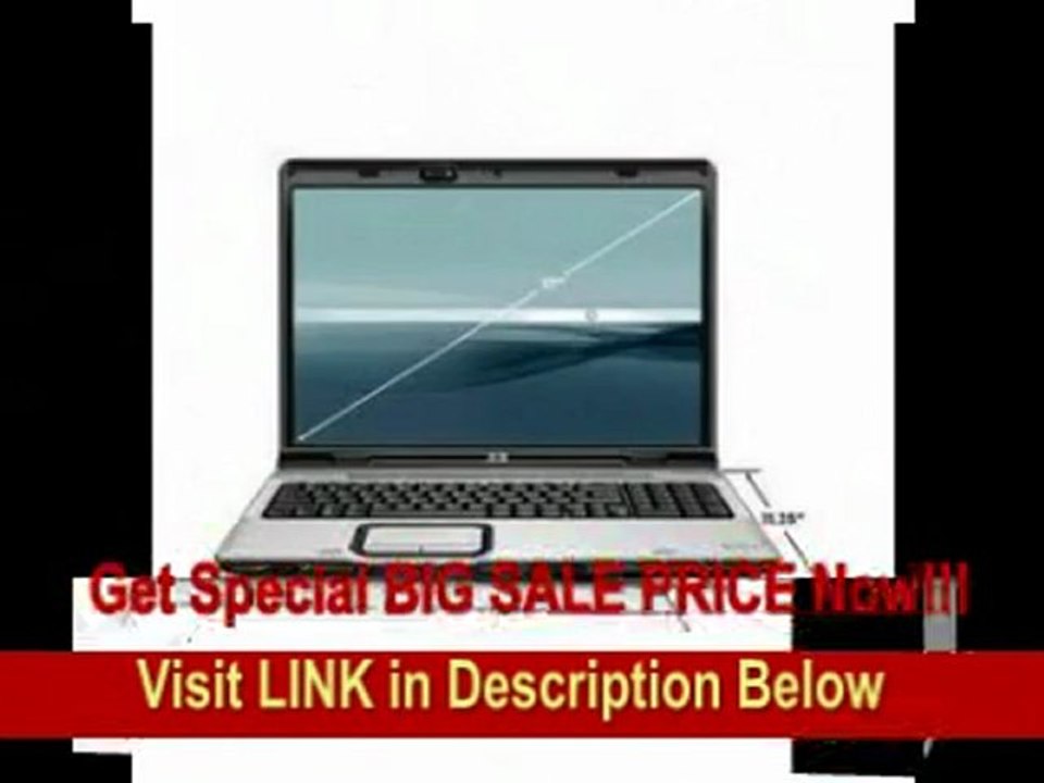 [BEST PRICE] HP Pavilion DV9334US 17 NOTEBOOK LAPTOP PC (Intel Core 2 Duo T5300 1.73GHz/2MB L2 Cache, 2GB RAM, 160GB HDD/WIRELESS/CAMERA/ ATSC-NTSC TV TUNER w/Remote and Receiver/ 512MB NVIDIA GeForce Go 7600/Vist