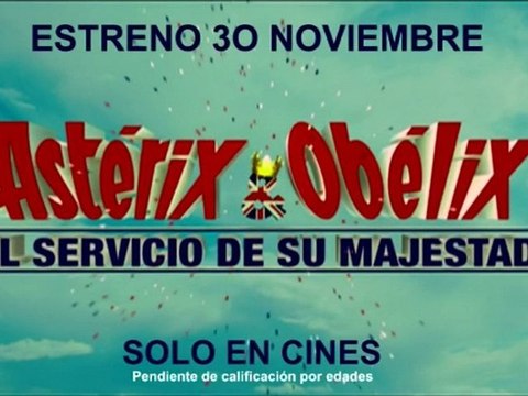 Astérix y Obélix - Al Servicio De Su Majestad Spot2 HD [10seg] Español