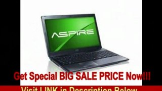 [SPECIAL DISCOUNT] Acer Aspire AS5755G-6823 15.6 Black Notebook Intel Dual-core i5 2430M (2.40GHz), 4GB Memory DDR3, 500GB HDD, DVD Super Multi, NVIDIA GeForce GT 540M 1GB VRAM [HDMI,VGA]