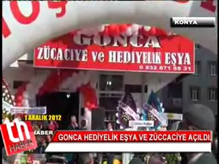 1 ARALIK KONYA GONCA HEDİYELİK EŞYA AÇILIŞI