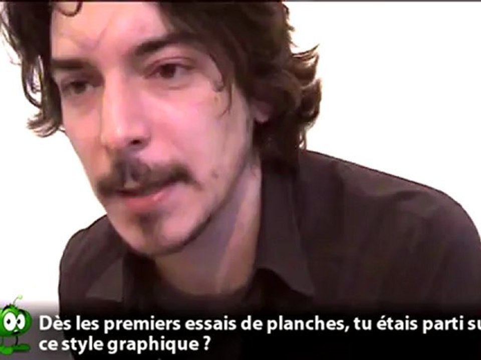Reno en interview pour planetebd.com