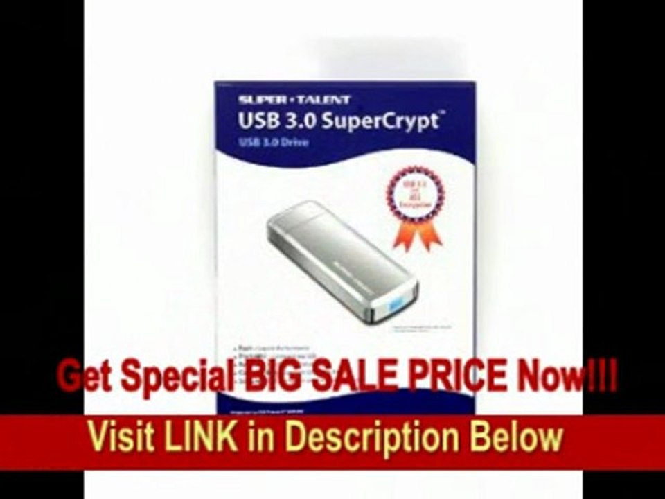 [FOR SALE] Super Talent SuperCrypt 256 GB USB 3.0 Flash Drive ST3U56SCS