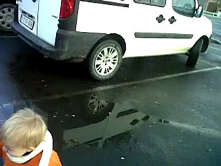 PL aime les flaques d'eau