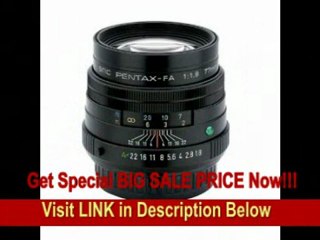 [BEST BUY] Pentax SMCP-FA 77mm f/1.8 Limited Lens with Case and Hood