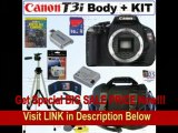 [BEST PRICE] Canon EOS Rebel T3i 18 MP CMOS Digital SLR Camera (Body)   16GB Deluxe Accessory Kit