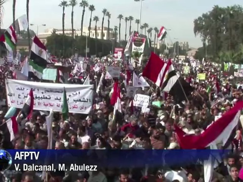 Manifestações pró-Mursi no Cairo