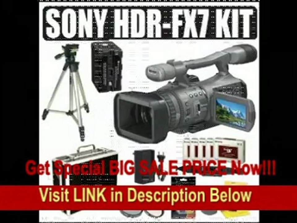 [REVIEW] Sony HDRFX7 HDR-FX7 HDV High-Definition Handycam Camcorder + Deluxe Accessory Kit