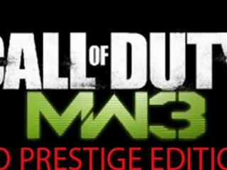 Modern Warfare 3 "Prestige Edition" A No Show