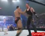 The Rock Vs. The Undertaker Vs. Kurt Angle Highlights - WWE Vengeance 2002