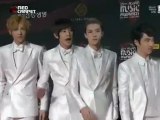 EXO @ MAMA red carpet 2012