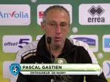 Conférence de presse FC Nantes - Chamois Niortais : Michel DER ZAKARIAN (FCN) - Pascal GASTIEN (NIORT) - saison 2012/2013