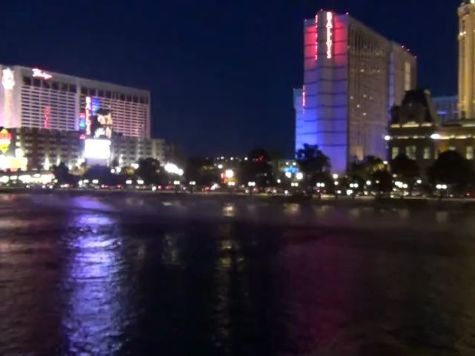 JETS D'EAU A LAS VEGAS Juin 2012. Un vrai show