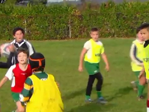 ECOLE DE RUGBY LOT LEMANCE: entraînement du 24 Nov. 2012