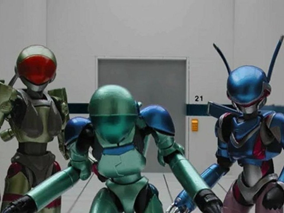 Bubblegum Crisis Stop Motion Animation 2