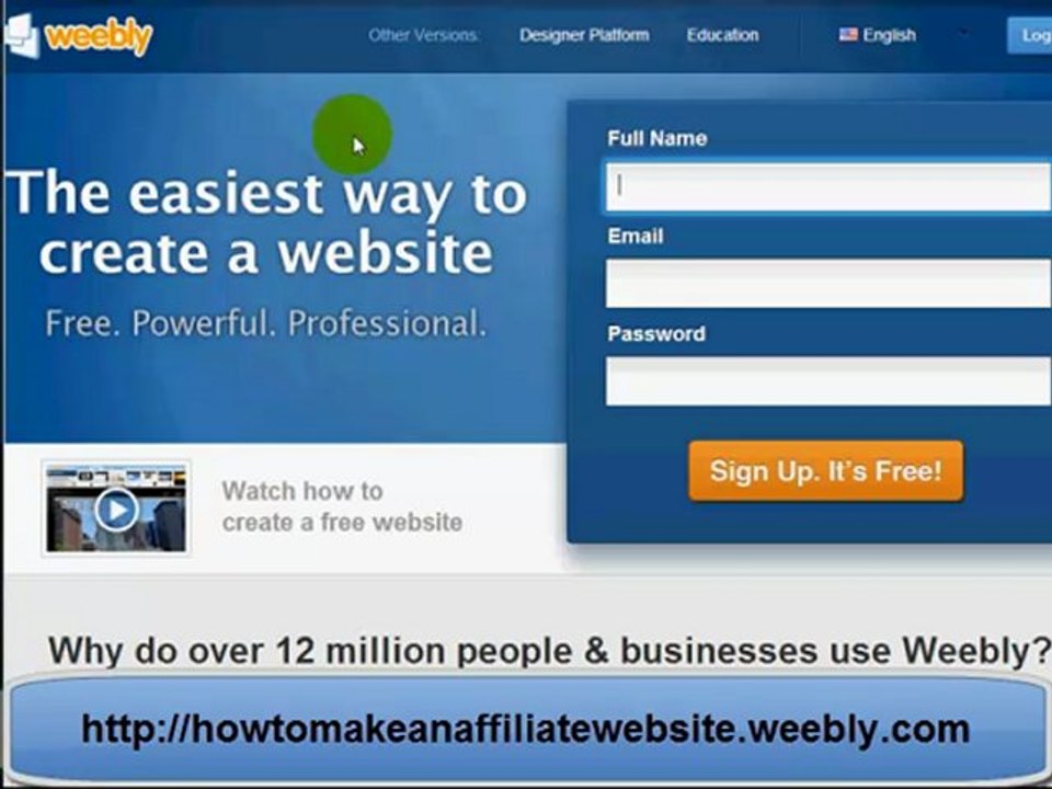 How To Make An Affiliate Website