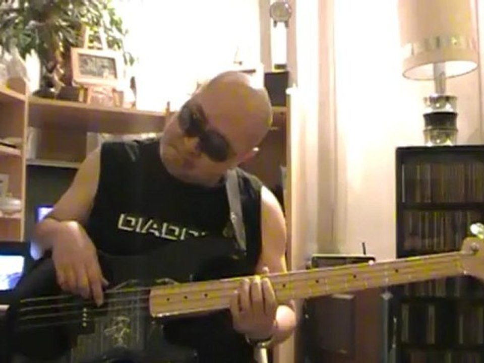 Jamming with Billy Cobham Red Baron basscover Bob Roha