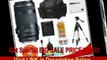 [BEST BUY] Canon EF 70-300mm f/4-5.6 IS USM AF Lens + Canon 2400 Case + Tripod + Accessory Kit for EOS 60D, 7D, 5D Mark II III, Rebel T3, T3i, T4i Digital SLR Cameras