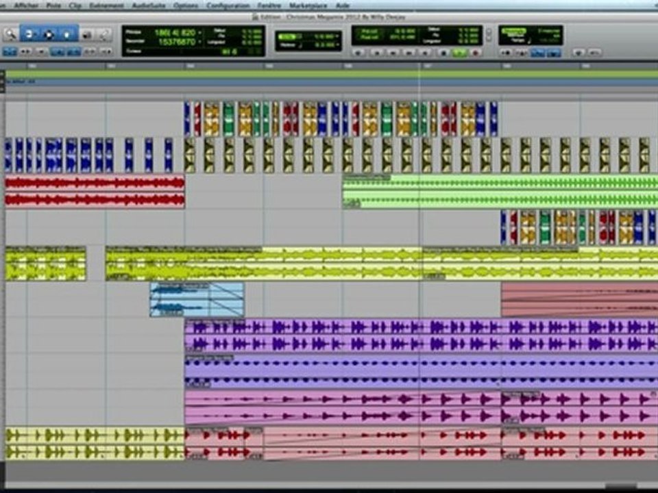 Christmas Megamix 2012 By Willy Deejay (ProTools 10)