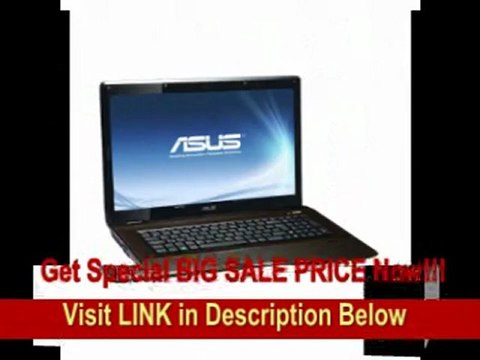 [FOR SALE] ASUS K72F-A1 17.3-Inch Versatile Entertainment Laptop (Dark Brown)