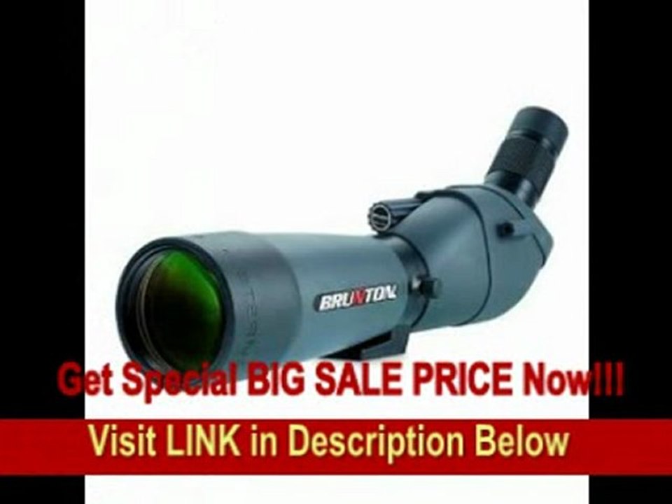 [BEST PRICE] Brunton Eterna Angled Full Size Spotting Scope with 20-60 X 80 lens