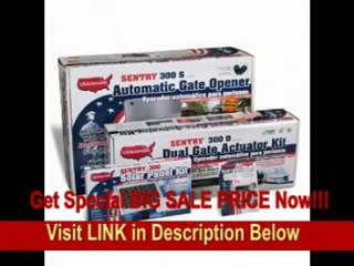 [REVIEW] USAutomtic 020335 Medium 300 Solar Charged Automatic Gate Opener Double Gate Basic Kit