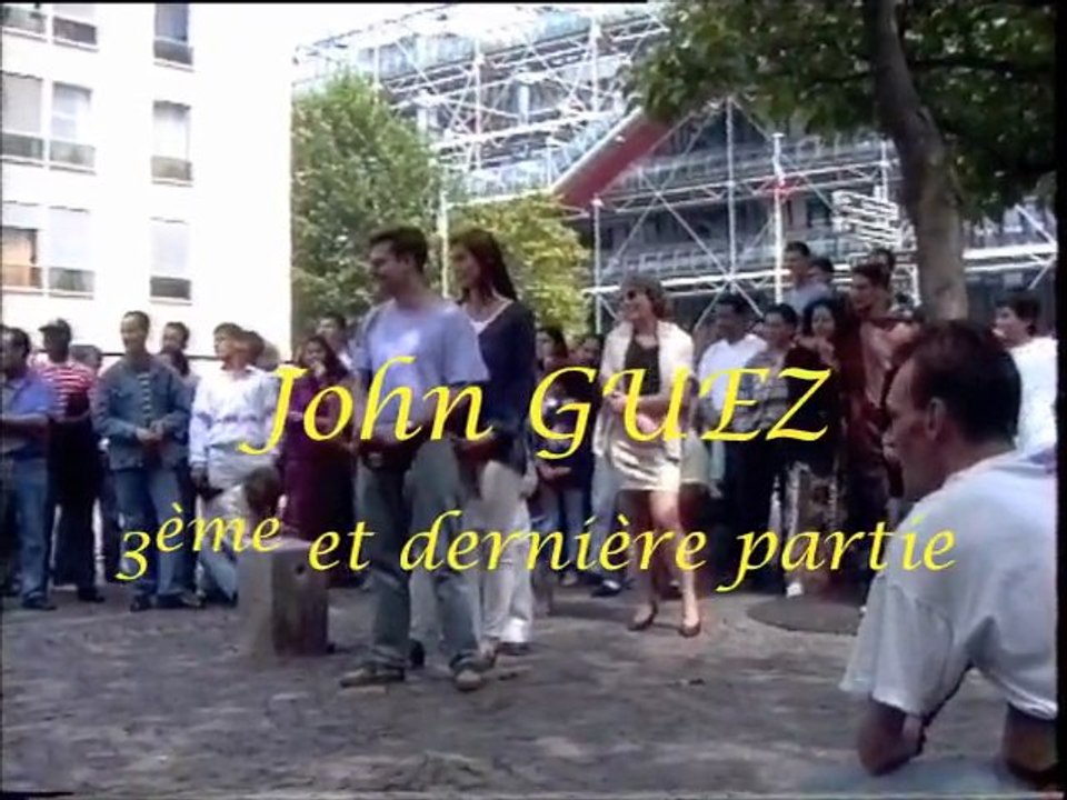 JOHN GUEZ en juillet 1993 à BEAUBOURG - 3/3