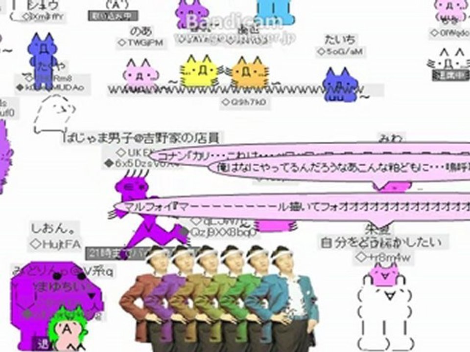 クライアントから見た他のクライアントの人