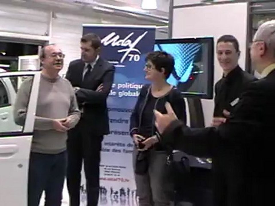 VESOUL : L'UDAF 70 ROULE ELECTRIQUE