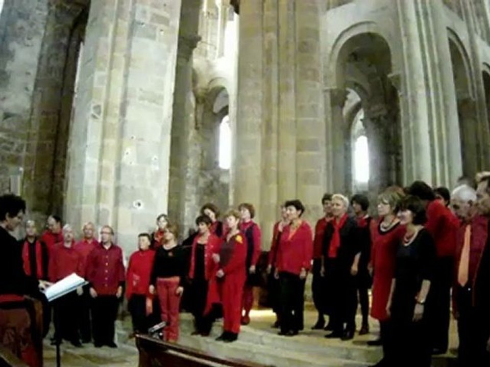 Choeur Battant à Conques 2012 - Couleurs du sacré - 4 - Signore del Cielo (HD)