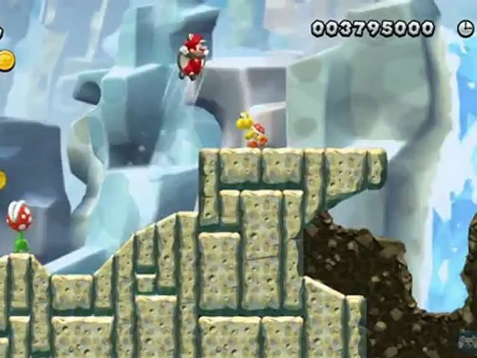 Soluce Mario Bros. U : La marche des Piranhas (6-5)