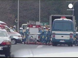 El derrumbe de un túnel en Japón deja atrapados varios...