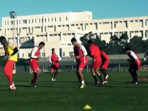 تحضيرات النجم للقاء قوافل قفصة