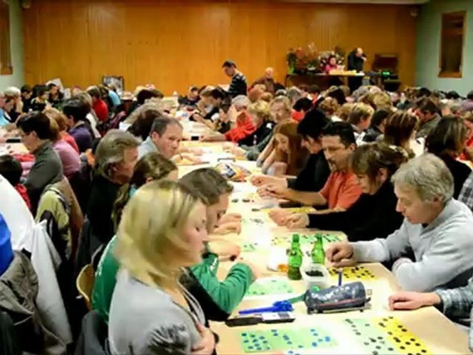 Loto du comité cyciste. Chavannes-sur-Reyssouze. 1er décembre 2012.