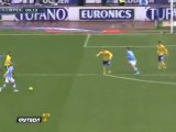 Napoli vs Pescara 1-0 Gokhan Inler AMAZING GOAL 02-12-2012