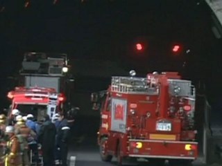 Effondrement d'un tunnel au Japon