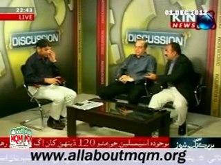 KTN Discussion: Sindhi nationalist Protest against SPLGO 2012 & Delineation of Karachi constituencies