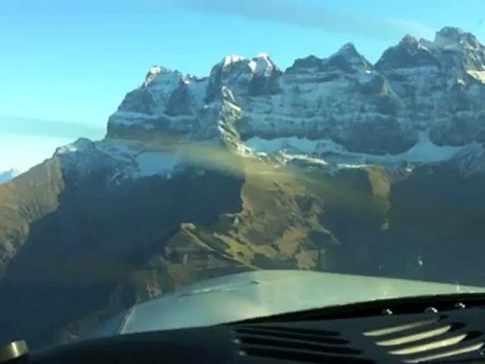 Vol Genève-Sion du 11-11-11 sans bande sonore